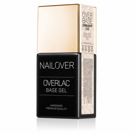 overbase starlight builder gel in bottiglia glitterato - christmas edition