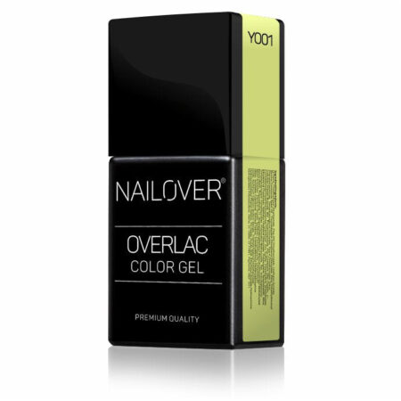Overlac yo semi-permanent gel - yellow and orange line
