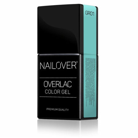 Overlac gr semi-permanent gel - green line