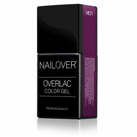 Overlac vl semi-permanent gel - purple line