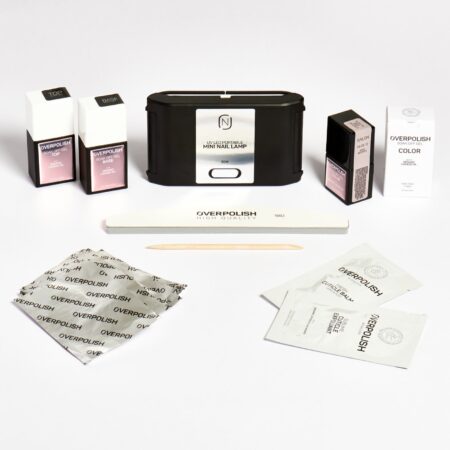 Overpolish kit necessary box innovation and technology - nude (free lamp)
