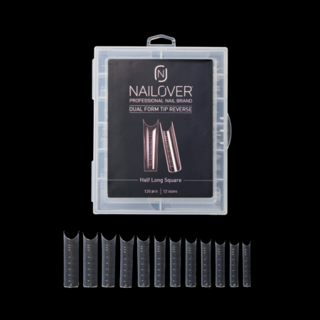 Dual form reverse Half Long Square Tip