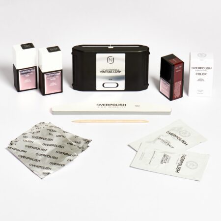 Overpolish kit necessary box innovation and technology - red10 (free lamp)