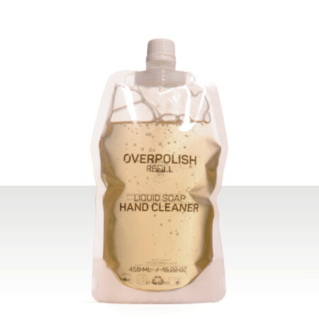 Sacca refill hand cleaner liquid soap 450ml - overpolish spa