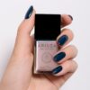 Ariosa nail laquer - blue06 15ml - ultra opaque nail polish blue line