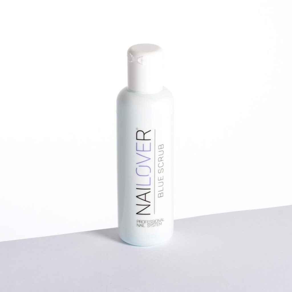 Blue scrub - strengthening nail scrub - 100ml - nailover