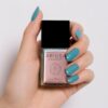 Ariosa nail laquer - green06 15ml - ultra opaque nail polish green line