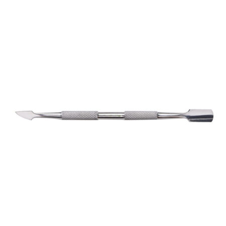 Skin pusher for left-handed people
