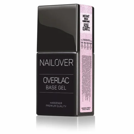 Reflex Rubber Base Rose Quartz semi-permanent gel