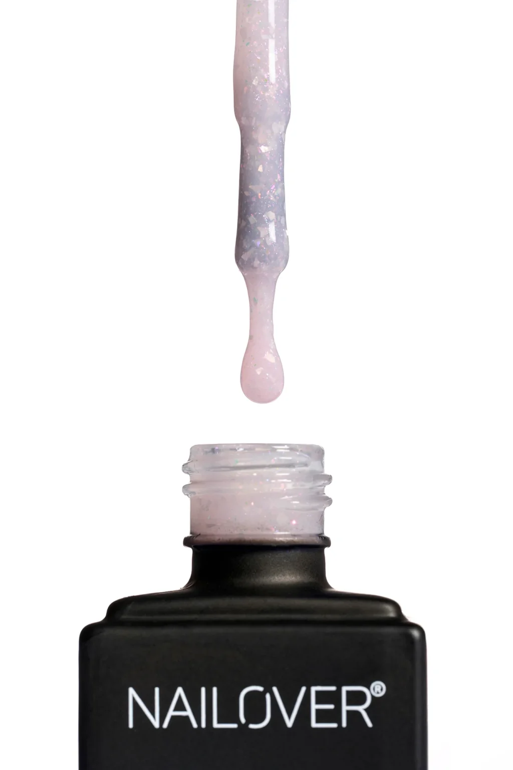 Reflex Rubber Base White Opal semi-permanent gel