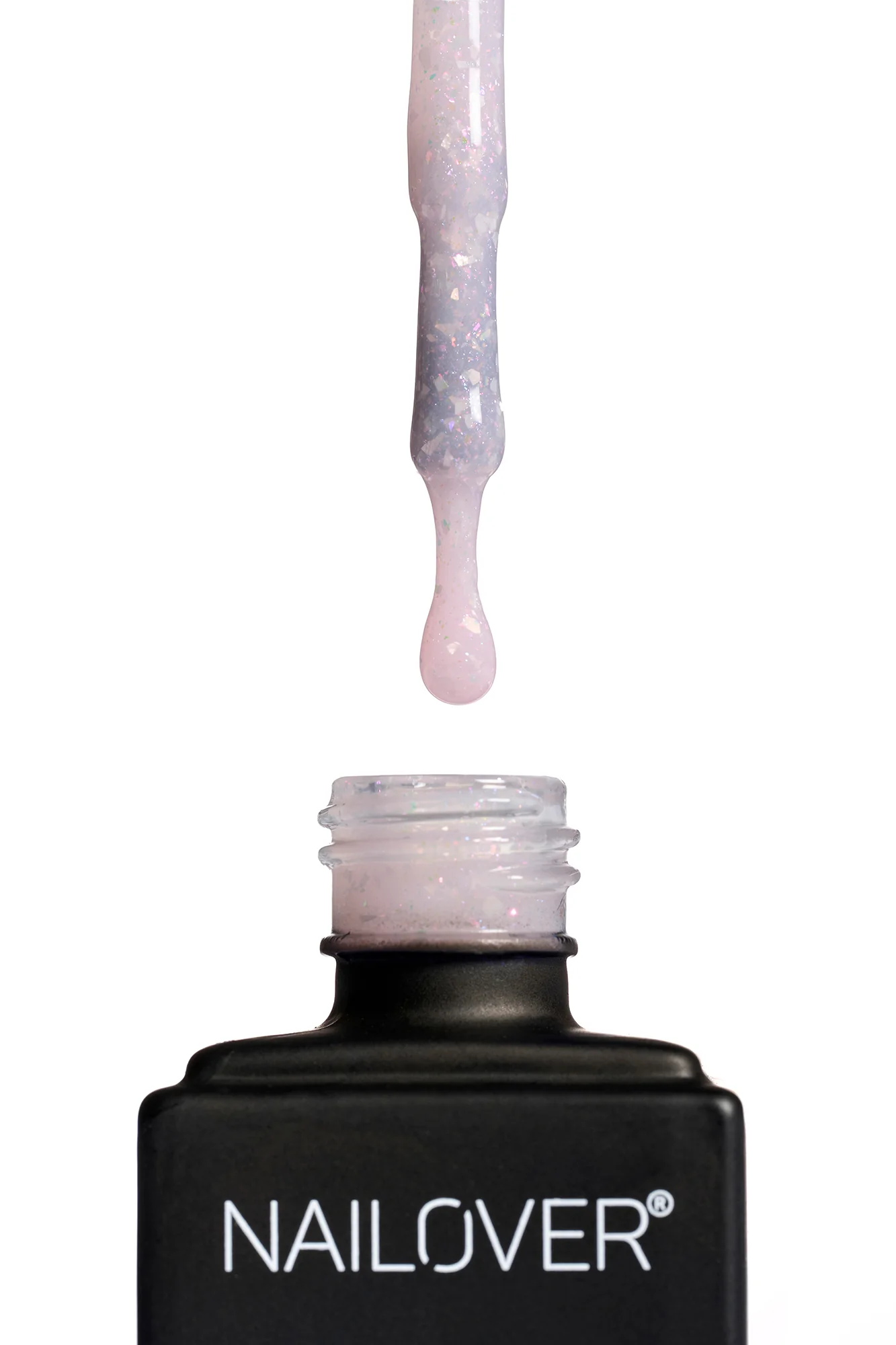 Reflex Rubber Base White Opal semi-permanent gel